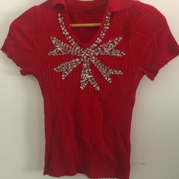 Fancy sequinned top - Picture 2 of 4